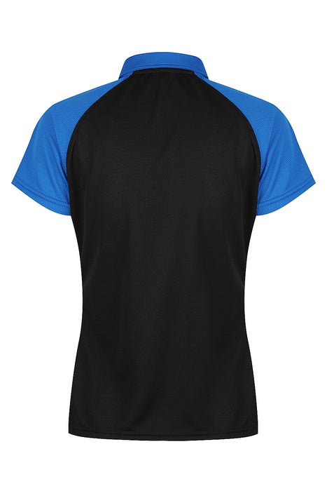 Manly Lady Polos - BLACK/ELECTRIC ROYAL