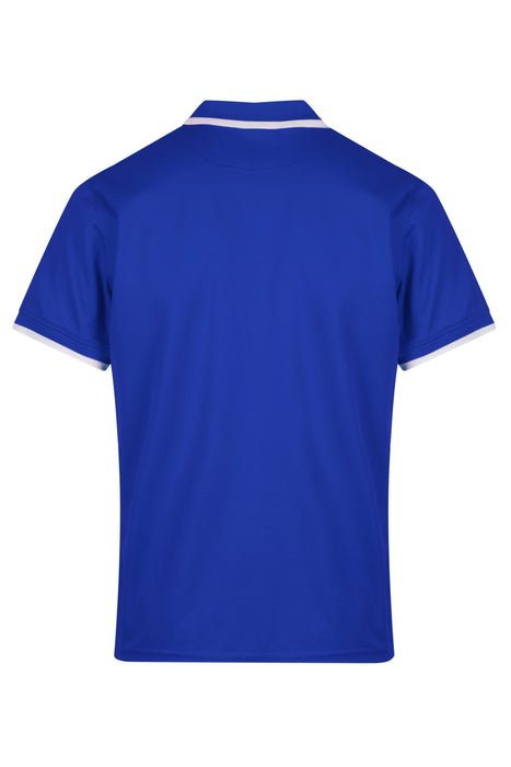 Portsea Mens Polos - ROYAL/WHITE