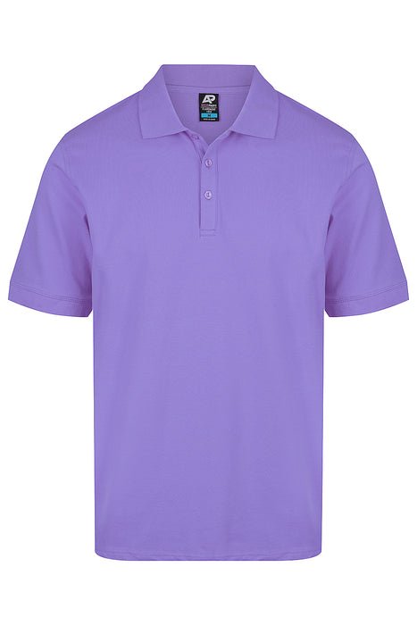 Claremont Mens Polos - PURPLE
