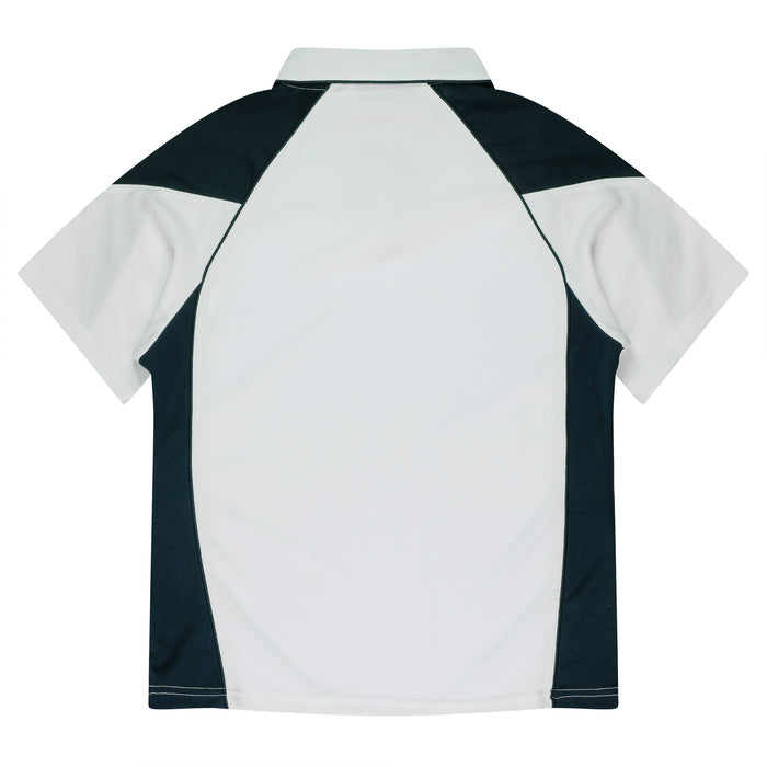 Premier Lady Polos - WHITE/NAVY