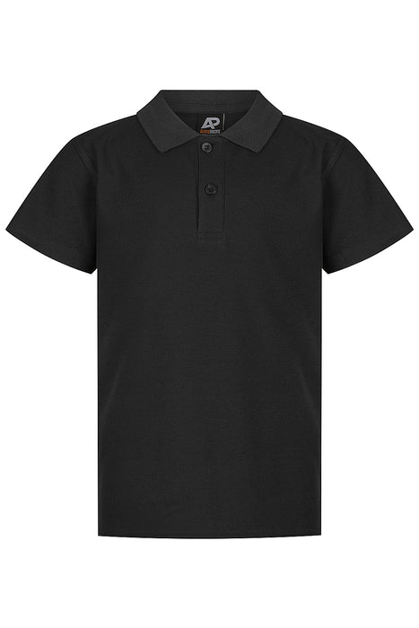 Hunter Kids Polos - BLACK