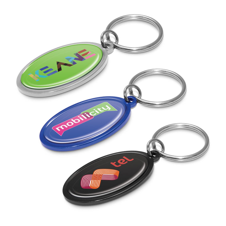 TRENDS Surf Key Ring Resin coated finish/logo included