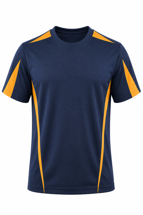 Eureka Kids Tees - NAVY/GOLD