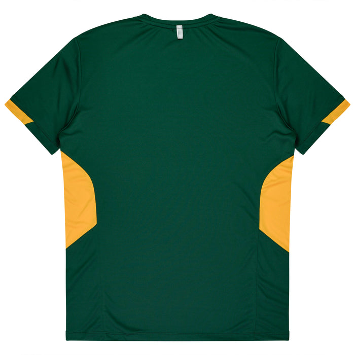 Tasman Mens Tees - BOTTLE/GOLD