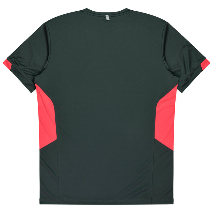 Tasman Mens Tees - SLATE/NEON PINK