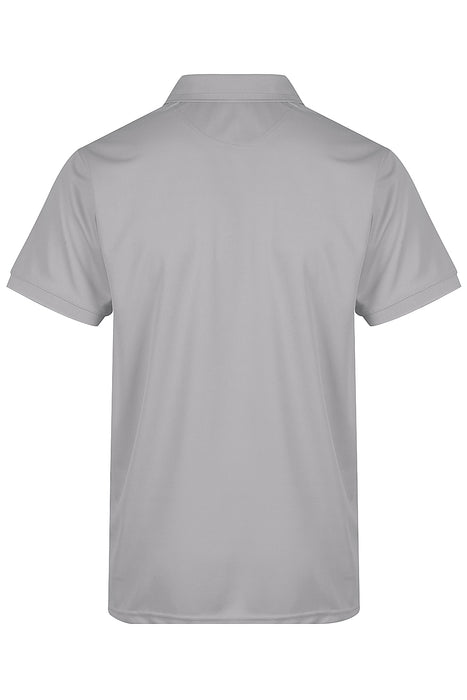 Lachlan Mens Polos - SILVER