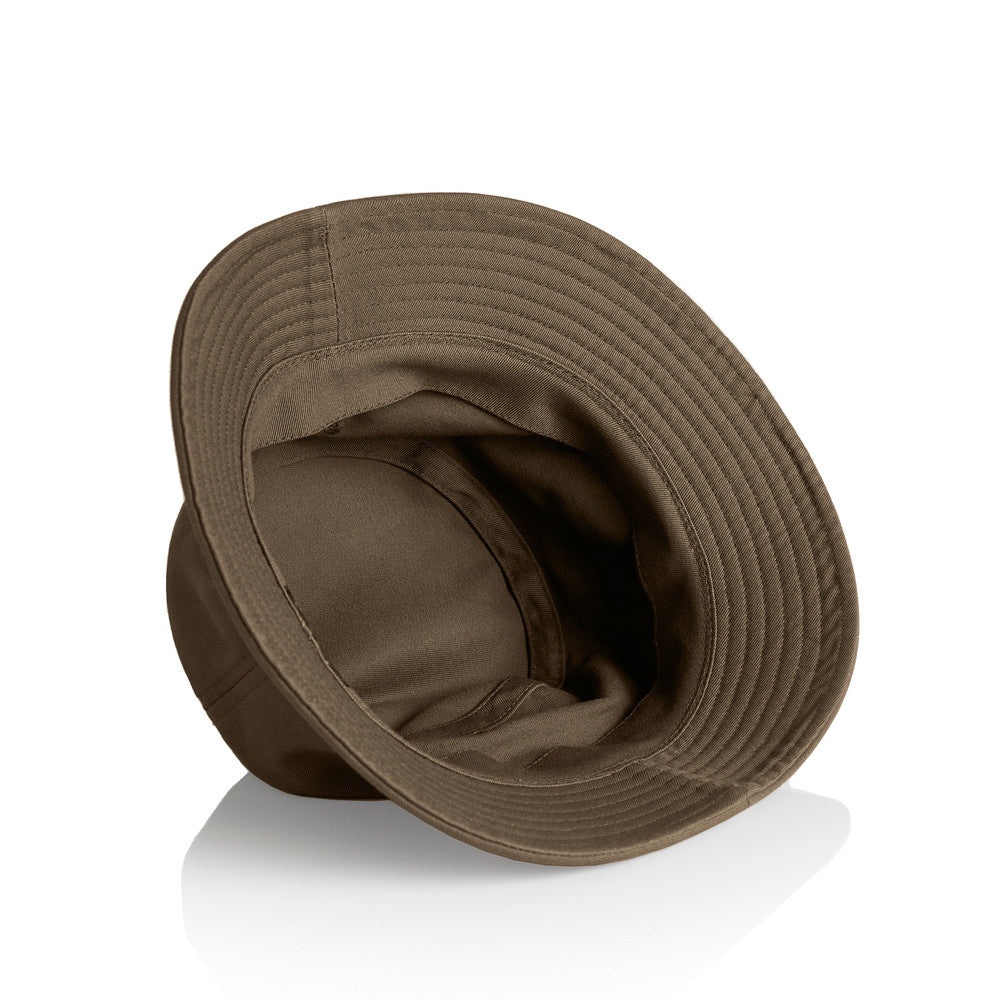 AS Colour Bucket Hat 1117 - Walnut rear