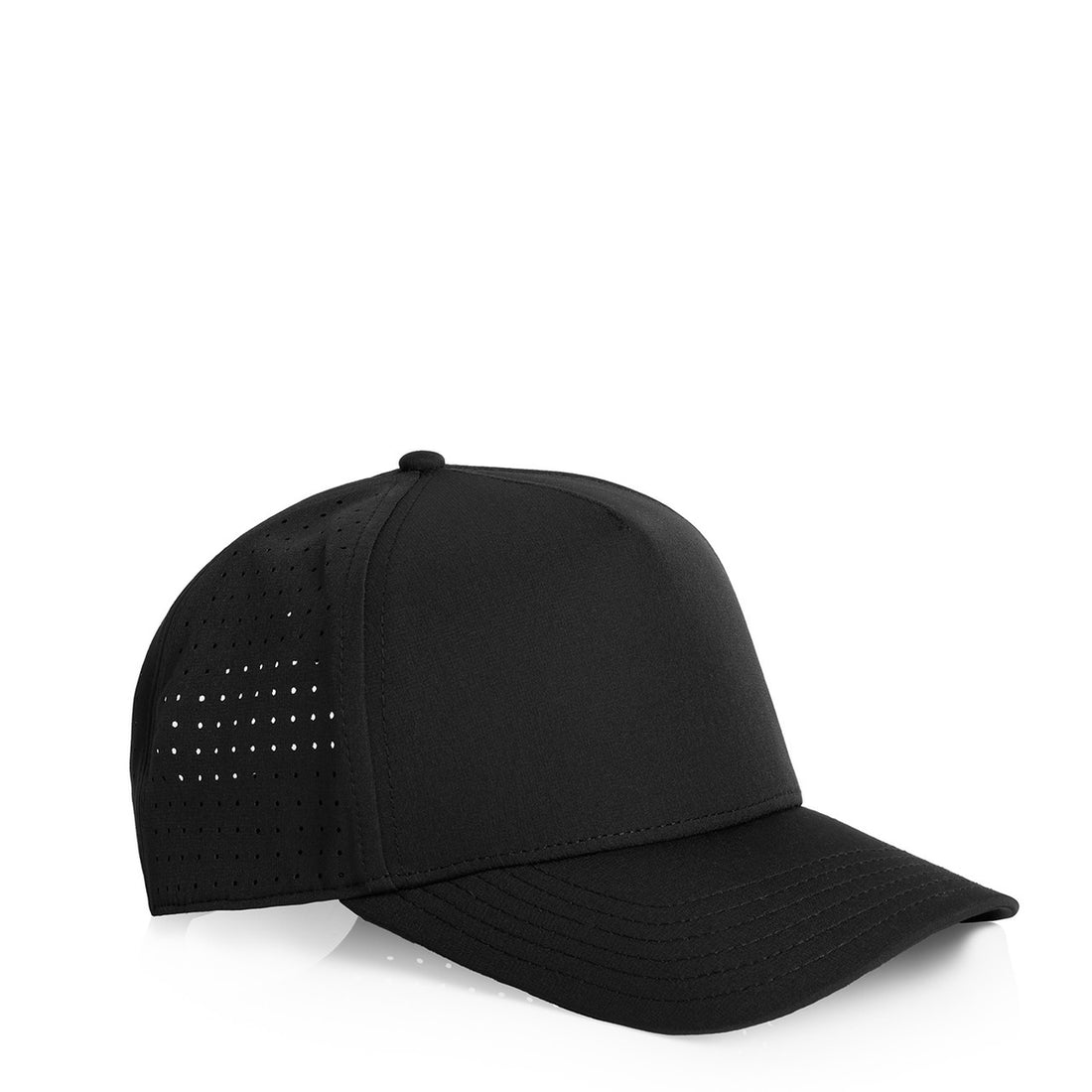 AS Colour Frame Perforated Cap 1166 - Black front