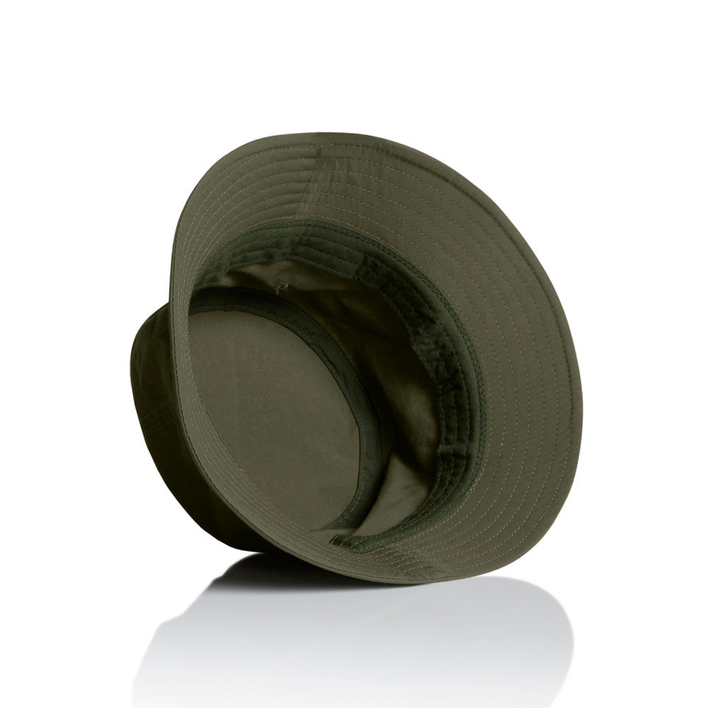 AS Colour Nylon Bucket Hat 1171 - Army rear