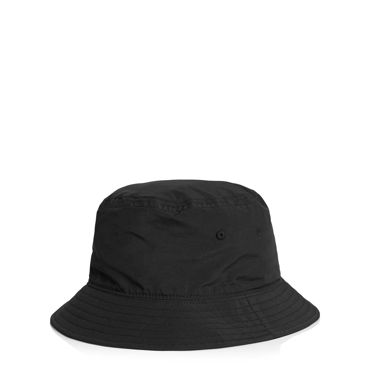 AS Colour Nylon Bucket Hat 1171 - Black front