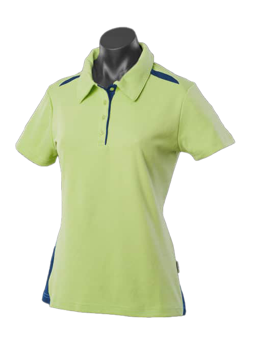 Paterson Lady Polos - SAGE/NAVY