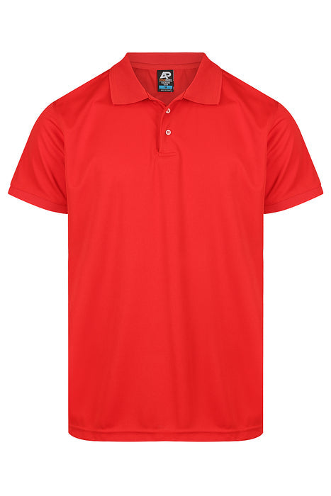 Lachlan Mens Polos - RED