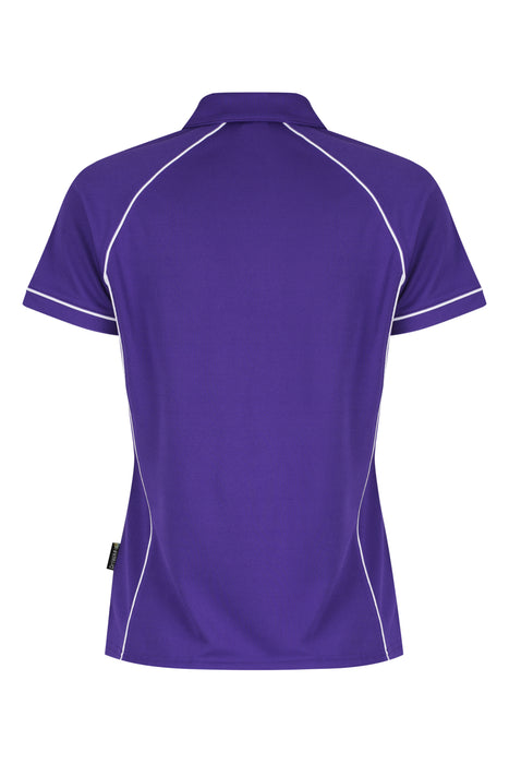 Endeavour Lady Polos - PURPLE/WHITE