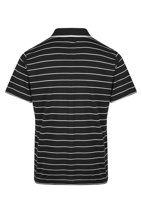 Vaucluse Mens Polos - BLACK/WHITE