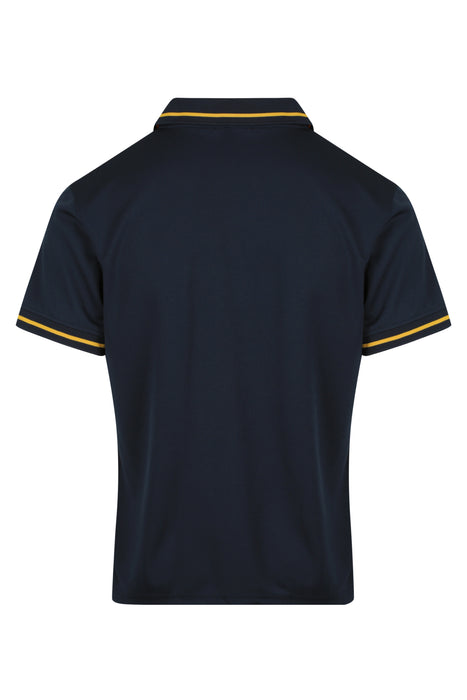 Cottesloe Mens Polos - NAVY/GOLD