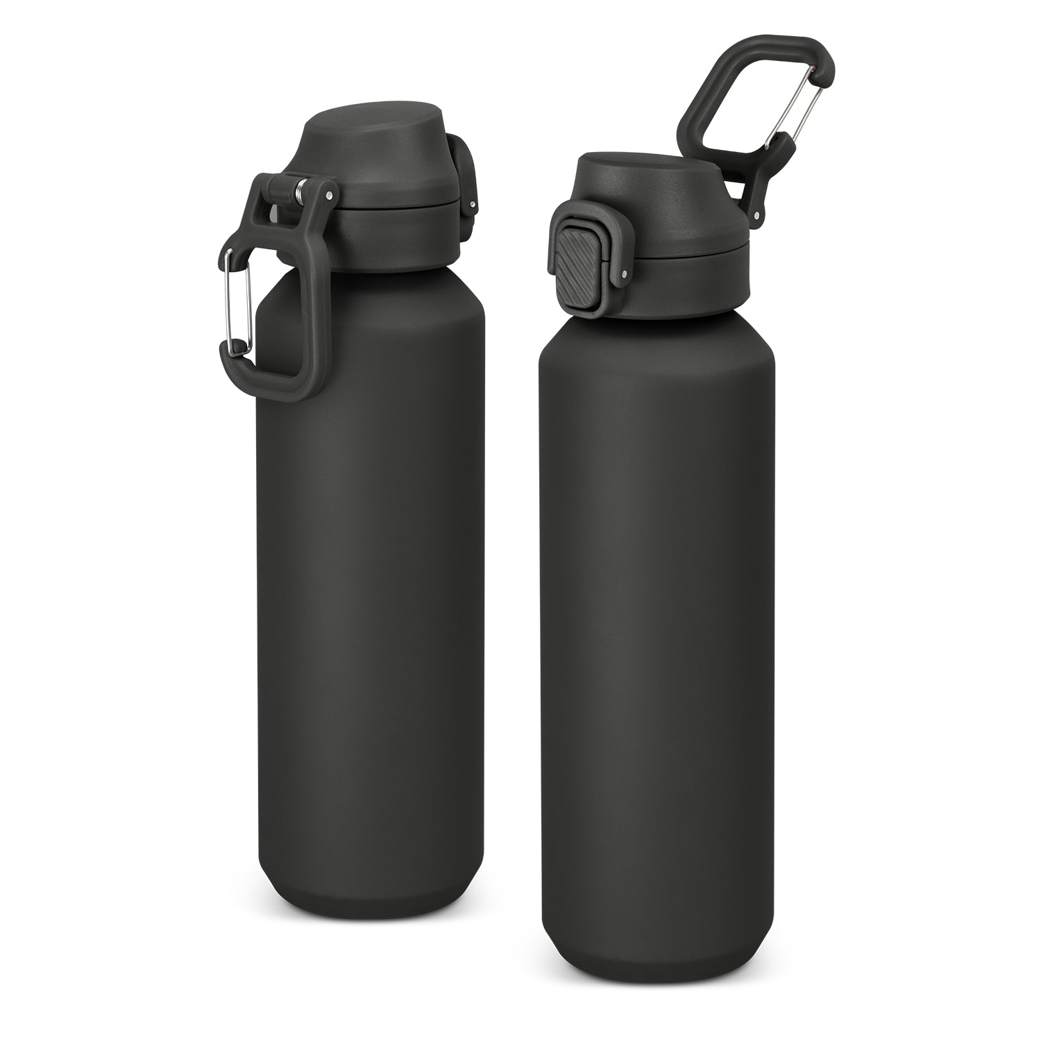 TRENDS Equinox Recycled Aluminium Bottle - Charcoal