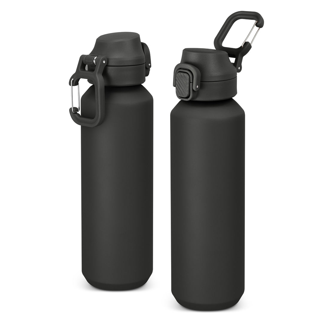 TRENDS Equinox Recycled Aluminium Bottle - Charcoal