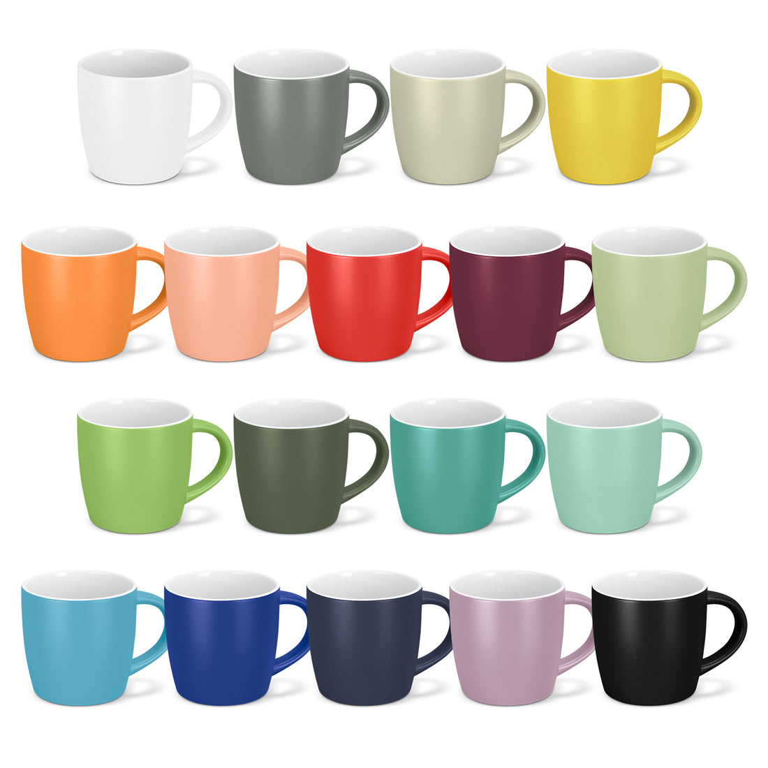 TRENDS Mocha Coffee Mug pad printed logo included