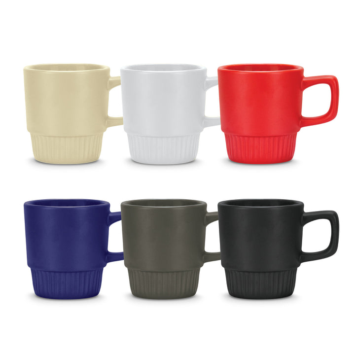TRENDS Barista Stackable Coffee Mug Pad Printed logo included