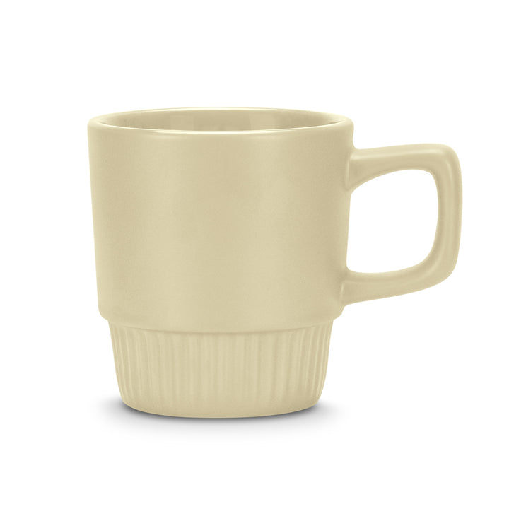 TRENDS Barista Stackable Coffee Mug 129697 - Ecru