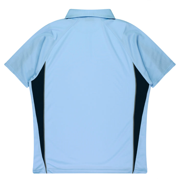 Eureka Kids Polos - SKY/NAVY