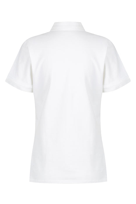 Claremont Lady Polos - WHITE