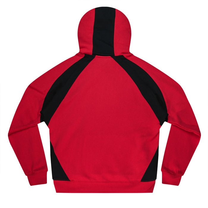 Huxley Mens Hoodies - RED/BLACK/WHITE