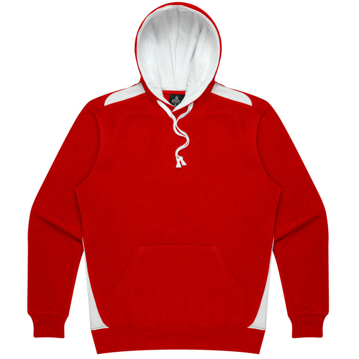 Paterson Mens Hoodies - RED/WHITE