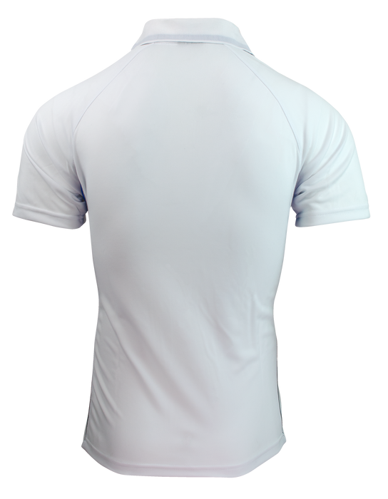 Eureka Mens Polos - WHITE/ROYAL