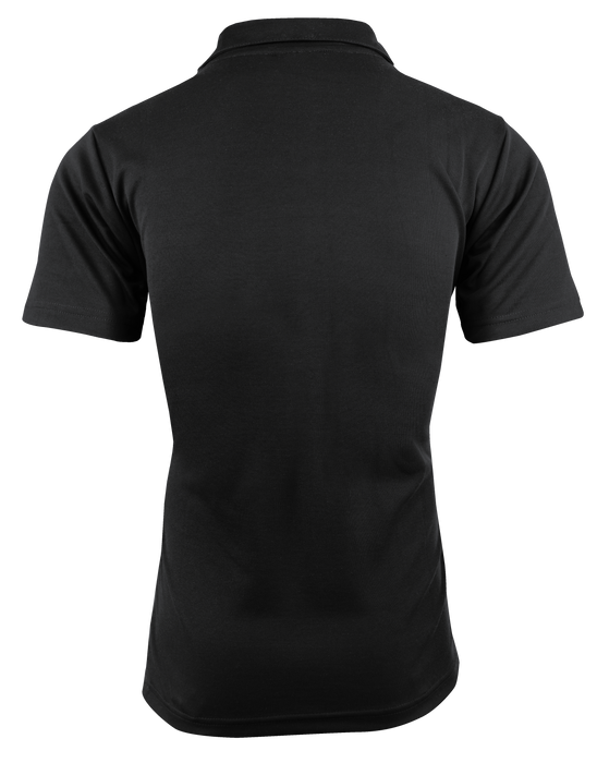 Paterson Mens Polos - BLACK/WHITE