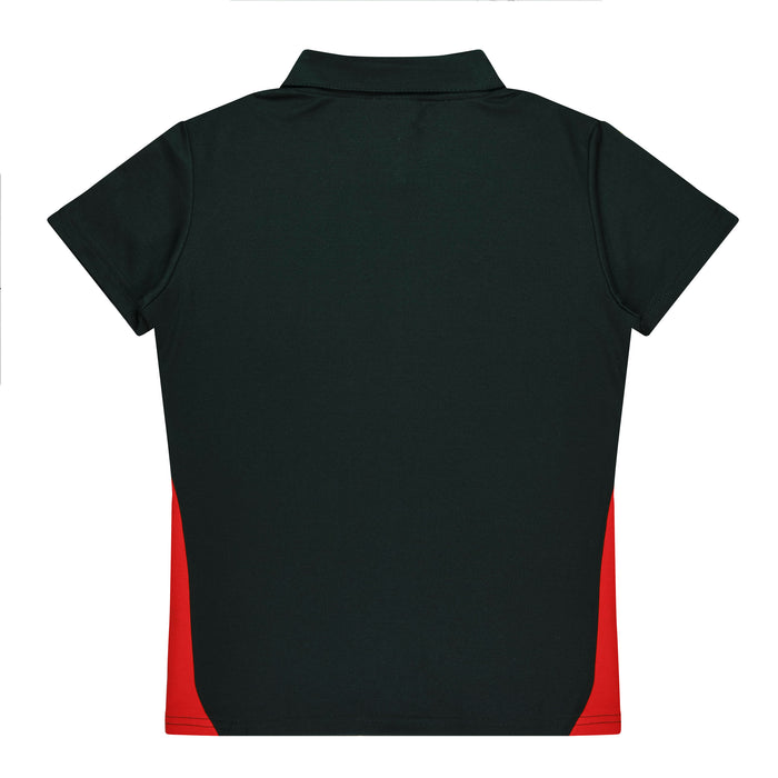 Paterson Lady Polos - BLACK/RED
