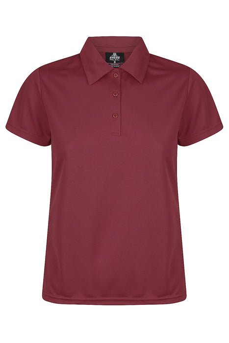 Botany Lady Polos - MAROON