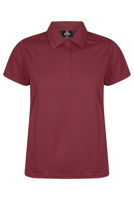Botany Lady Polos - MAROON