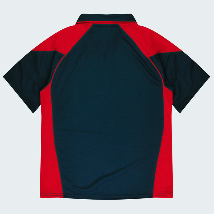 Premier Lady Polos - NAVY/RED