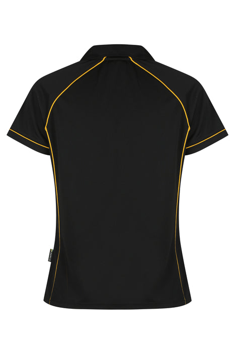 Endeavour Lady Polos - BLACK/GOLD