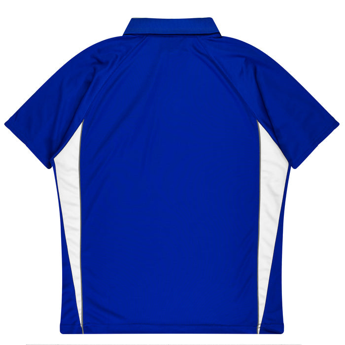 Eureka Kids Polos - ROYAL/WHITE