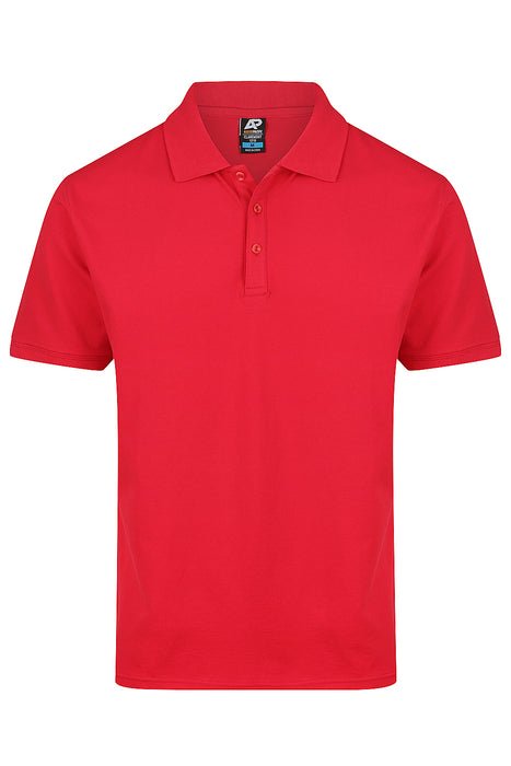 Claremont Mens Polos - RED