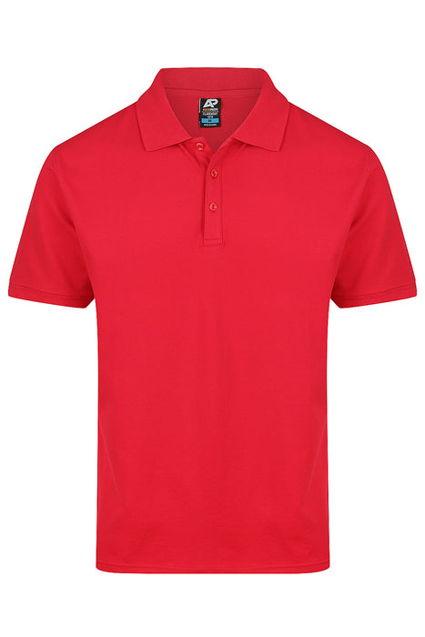 Claremont Mens Polos - RED