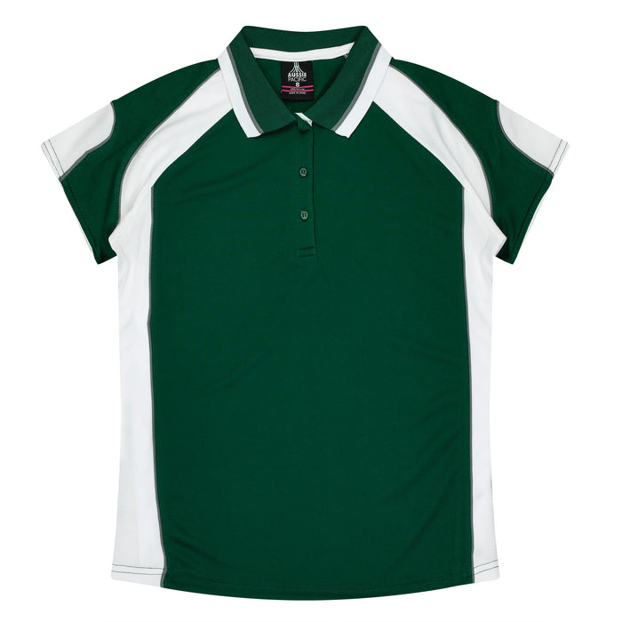 Murray Lady Polos - BOTTLE/WHITE