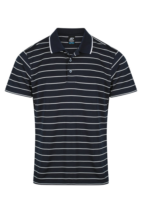 Vaucluse Mens Polos - NAVY/WHITE