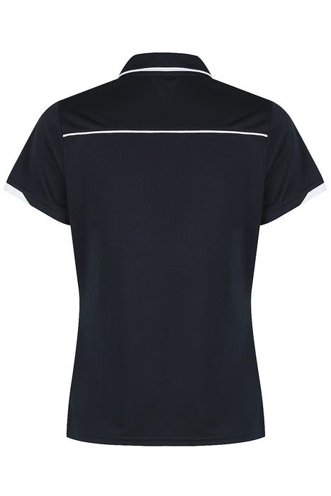 Currumbin Lady Polos - NAVY/WHITE