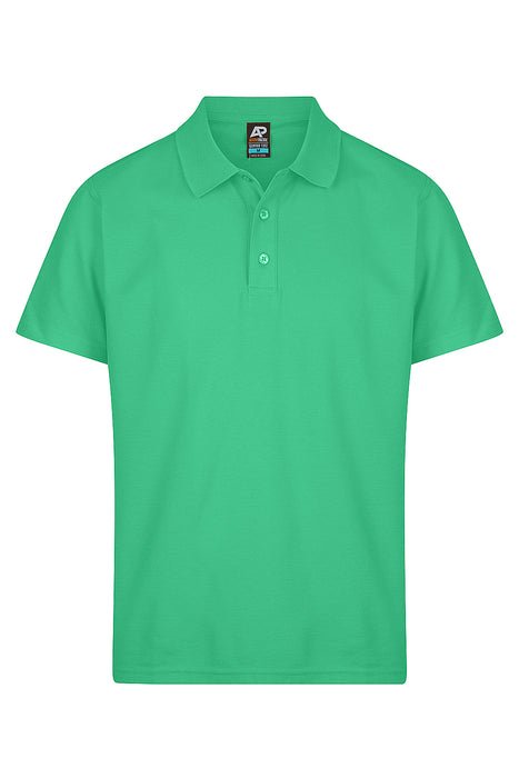 Hunter Mens Polos - KELLY GREEN