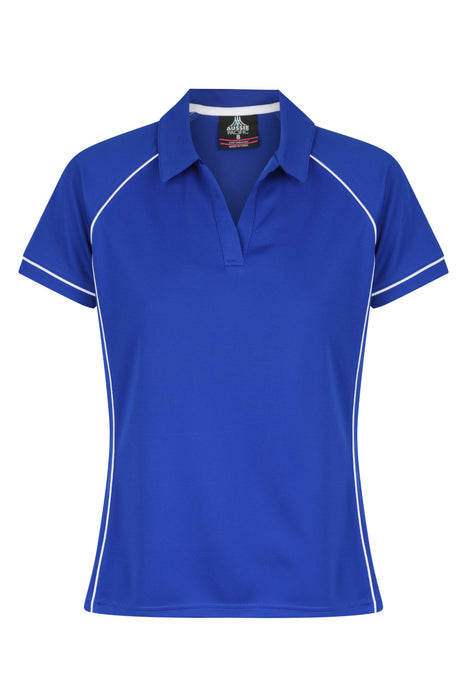 Endeavour Lady Polos - ROYAL/WHITE