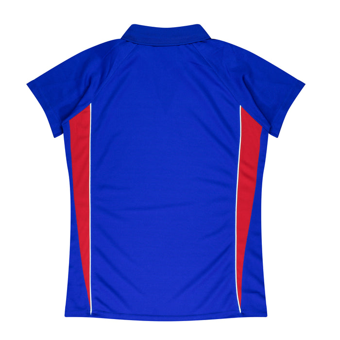 Eureka Lady Polos - ROYAL/RED