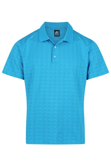 Noosa Mens Polos - CYAN