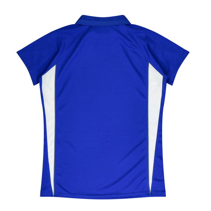 Eureka Lady Polos - ROYAL/WHITE