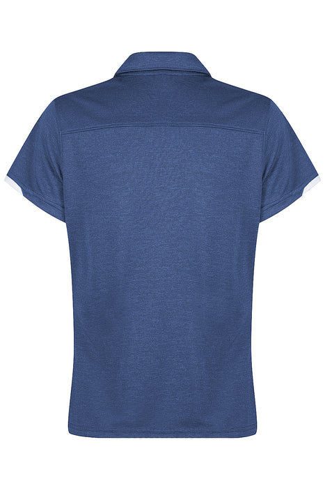 Morris Lady Polos - NAVY/WHITE