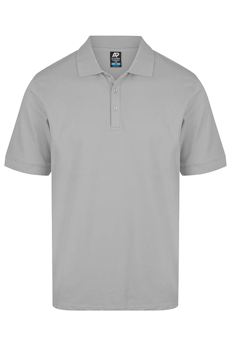 Claremont Mens Polos - SILVER