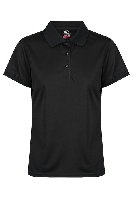 Lachlan Lady Polos - BLACK