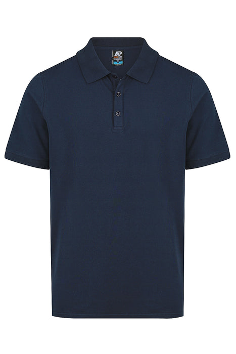 Claremont Mens Polos - NAVY
